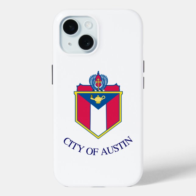 Flag of Austin, Texas Case-Mate iPhone Case (Back)