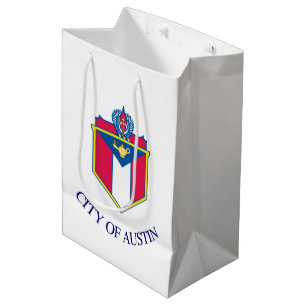 Flag of Austin, Texas Medium Gift Bag