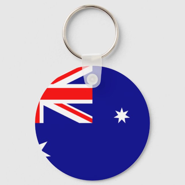 Flag of Australia - Australian Flag Key Ring (Front)