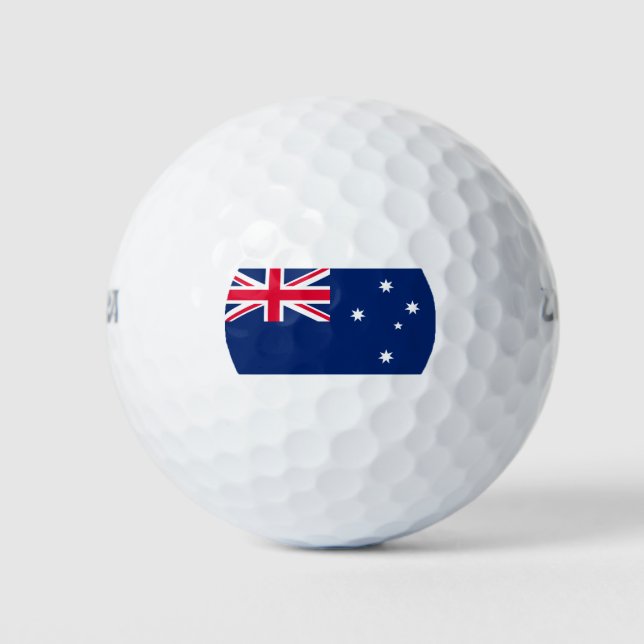 Flag of Australia Golf Balls (Front)