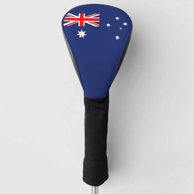 Flag of Australia Golf Head Cover (Front)
