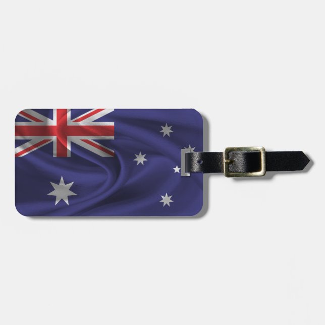 Flag Of Australia Luggage Tag (Front Horizontal)