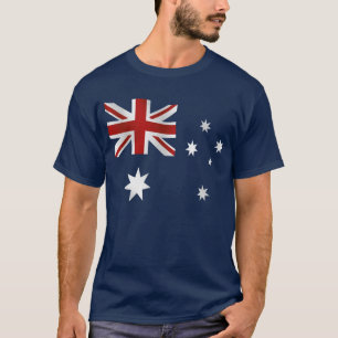 Flag of Australia Mens T-shirt