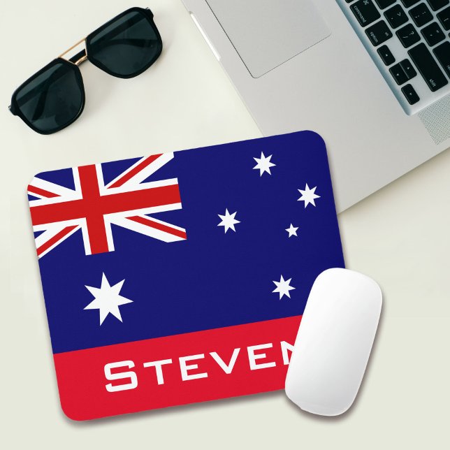 Flag of Australia Personalised Mouse Mat (Creator Uploaded)