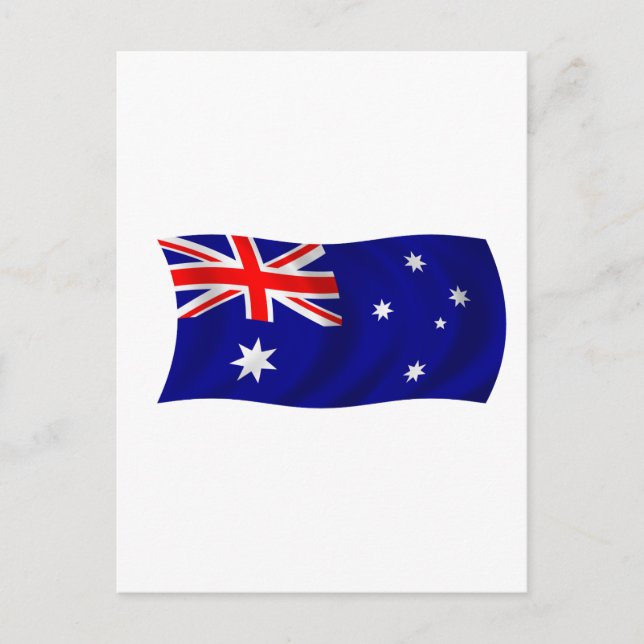 Flag of Australia Postcard (Front)