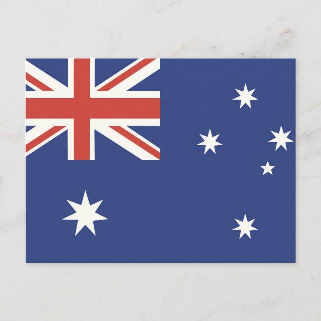 Flag of Australia Postcard (Front)