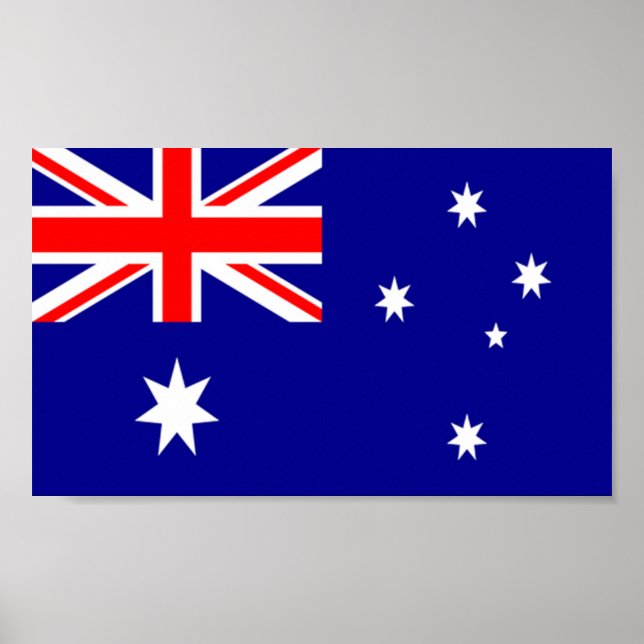 Flag of Australia Poster (Front)