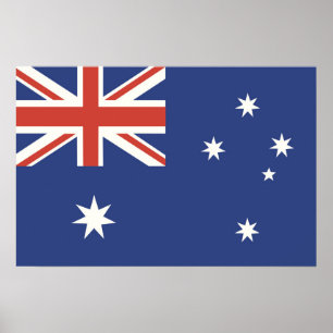 Flag of Australia Poster