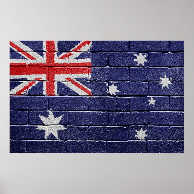 Flag of Australia Poster (Front)