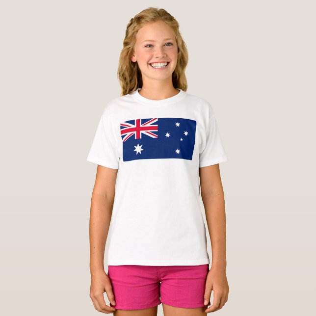 Flag of Australia T-Shirt (Front Full)
