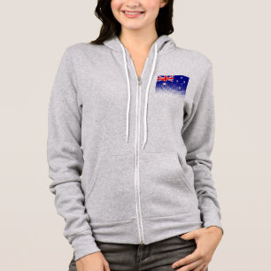 Flag Of Australia With Halftone Effect Hoodie