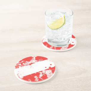 Flag of Austria Coaster