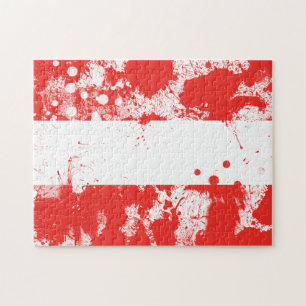 Flag of Austria Jigsaw Puzzle