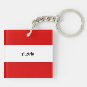 Flag of Austria Key Ring