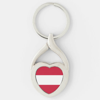 Flag of Austria Key Ring