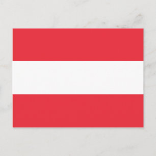 Flag of Austria Postcard