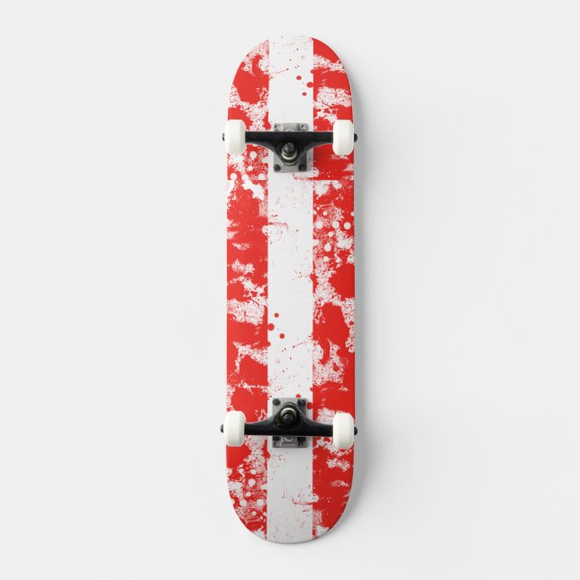 Flag of Austria Skateboard (Front)