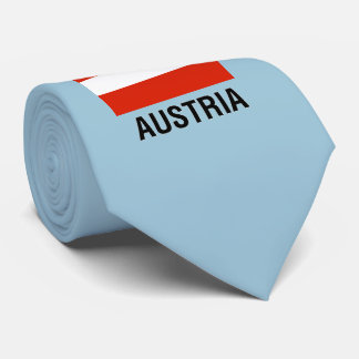FLAG of AUSTRIA Tie