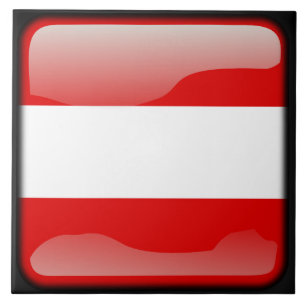 Flag of Austria Tile