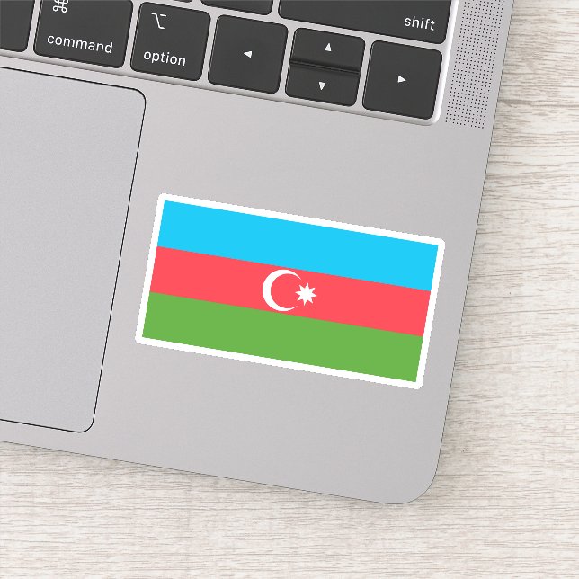 Flag of Azerbaijan (Detail)