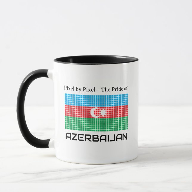 Flag of Azerbaijan Mug (Left)