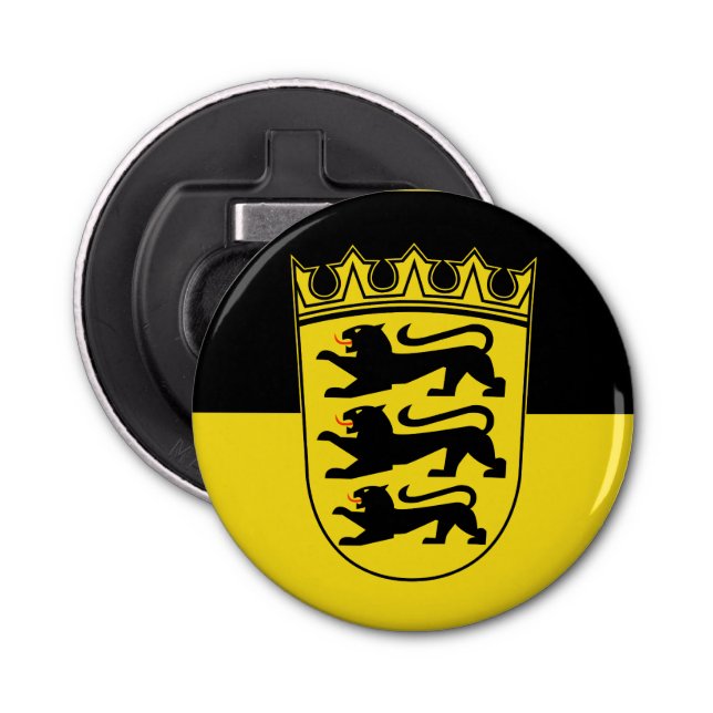Flag of Baden-Württemberg Bottle Opener (Front)
