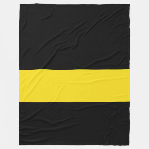 Flag of Baden-Württemberg Fleece Blanket