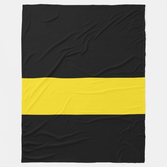 Flag of Baden-Württemberg Fleece Blanket (Front)