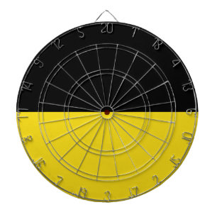 Flag of Baden Württemberg (German State) Dartboard