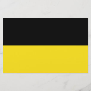 Flag of Baden Württemberg (German State) Stationery