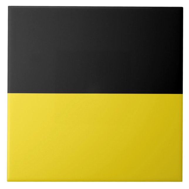 Flag of Baden Württemberg (German State) Tile (Front)