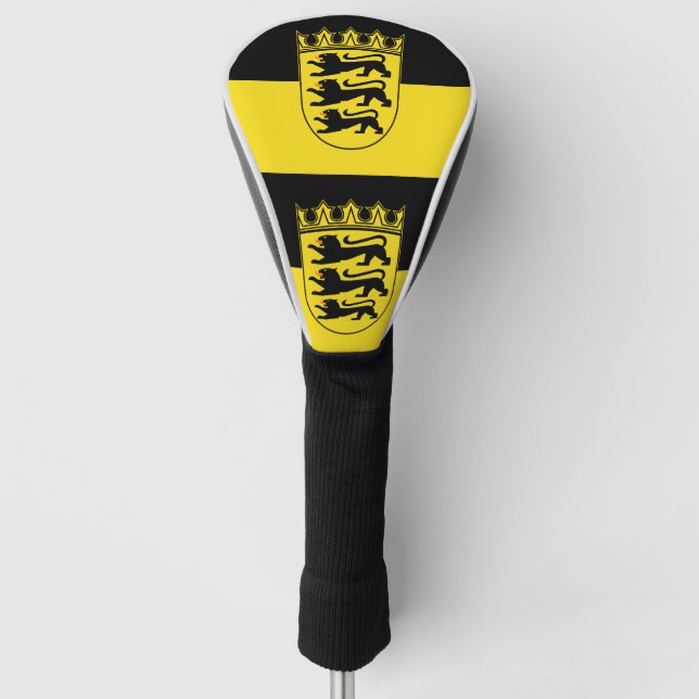 Flag of Baden-Württemberg Golf Head Cover (Front)