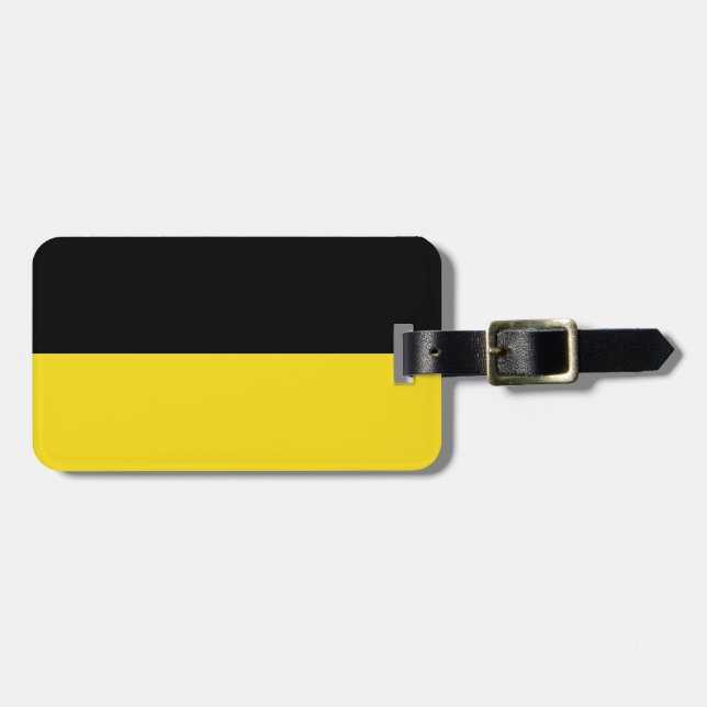 Flag of Baden-Württemberg Luggage Tag (Front Horizontal)
