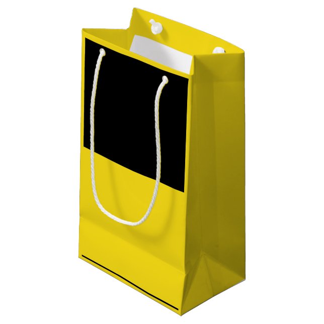 Flag of Baden-Württemberg Small Gift Bag (Front Angled)