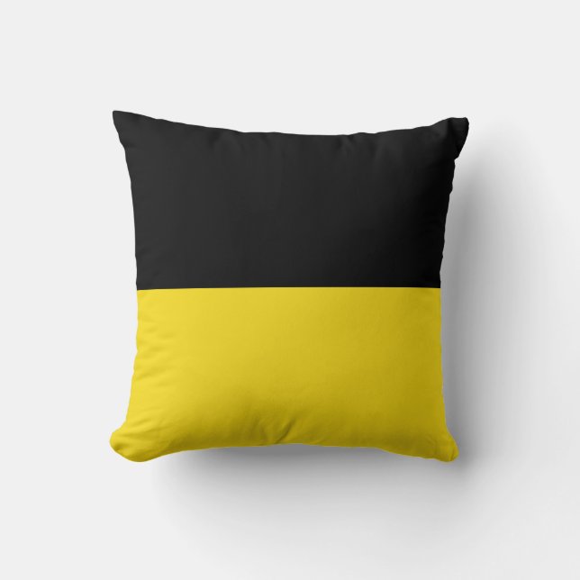 Flag of Baden-Württemberg Throw Pillow (Front)