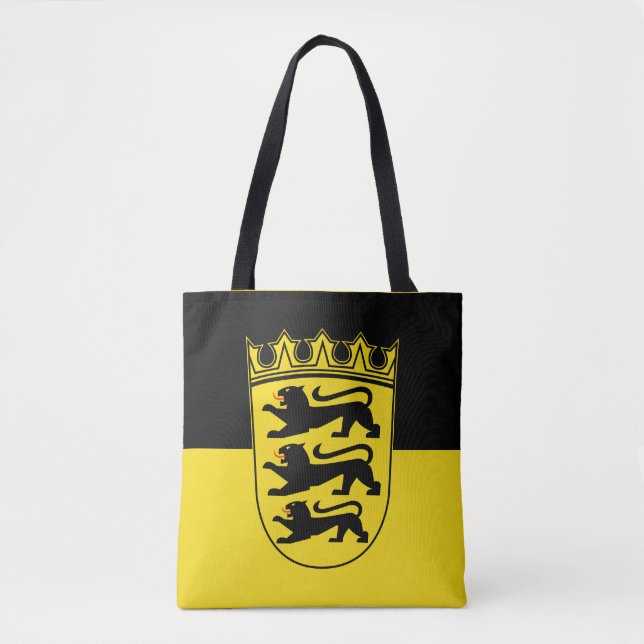 Flag of Baden-Württemberg Tote Bag (Front)