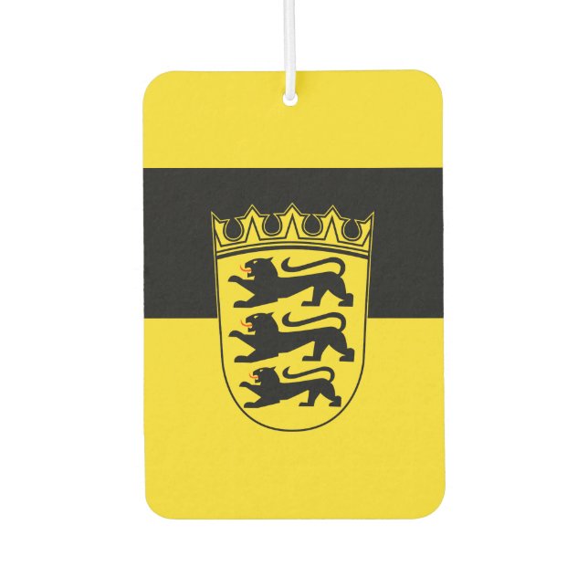 Flag of Baden-Württemberg Tote Bag Car Air Freshener (Front)