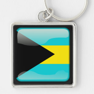 Flag of Bahamas Key Ring