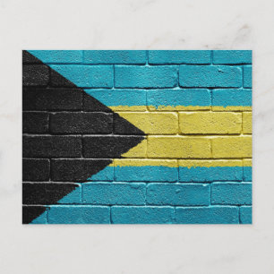 Flag of Bahamas Postcard