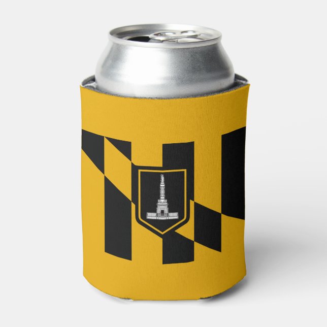 Flag of Baltimore Can Cooler (Can Front)