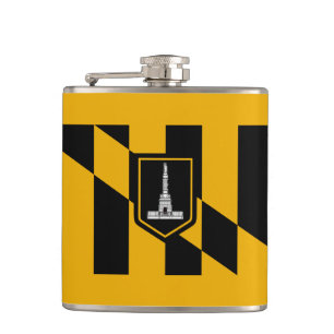Flag of Baltimore Flask