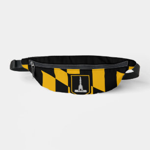 Flag of Baltimore, Maryland Bum Bags