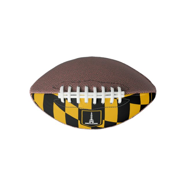 Flag of Baltimore, Maryland Football American Football (Front)
