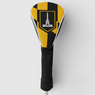 Flag of Baltimore, Maryland Golf Head Cover