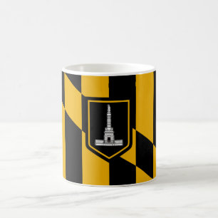 Flag of Baltimore (Maryland, USA) Coffee Mug