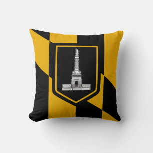 Flag of Baltimore (Maryland, USA) Cushion