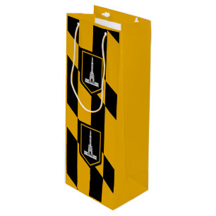 Flag of Baltimore, Maryland Wine Gift Bag