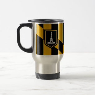Flag of Baltimore Travel Mug