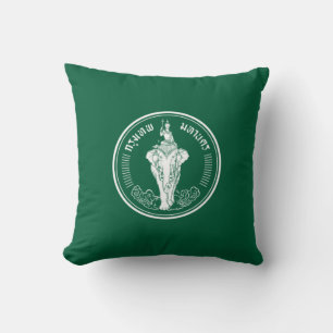 Flag of Bangkok (Thai Capital City) Cushion