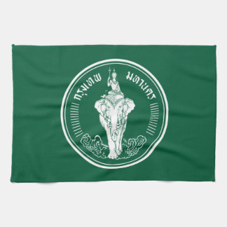 Flag of Bangkok, Thailand Kitchen Towel